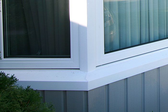 Modernize your home with stylish aluminum window capping.