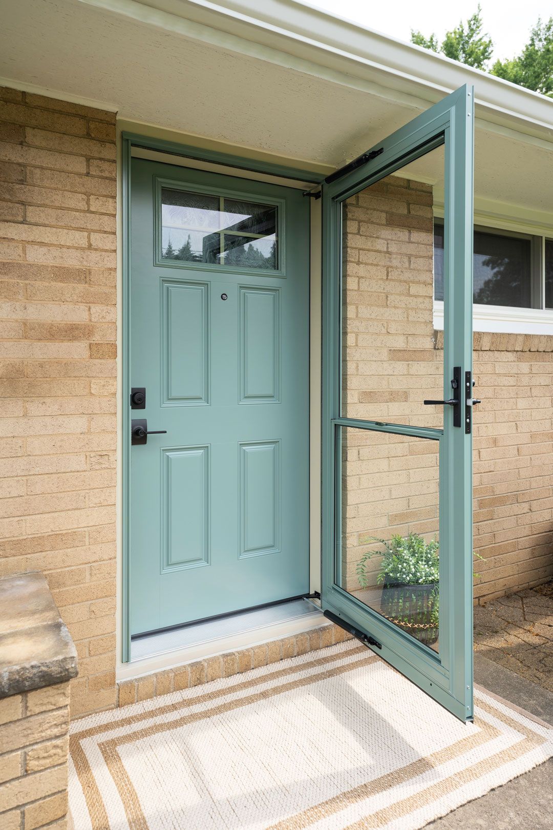 Provia storm doors durable and stylish